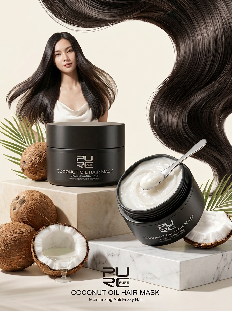 Ultimate Nourishing Coconut Oil Hair Mask